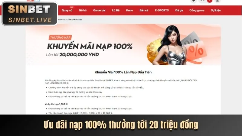 Thưởng Nạp Lại Casino Trực Tuyến